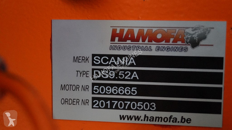 Náhradné diely na stavebné stroje Scania...