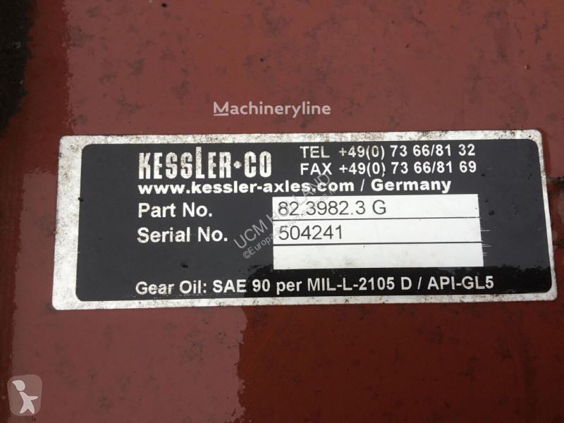 Losse onderdelen bouwmachines  Essieu arrière...