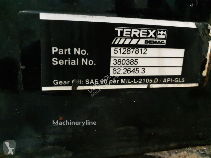 Terex  equipment spare parts