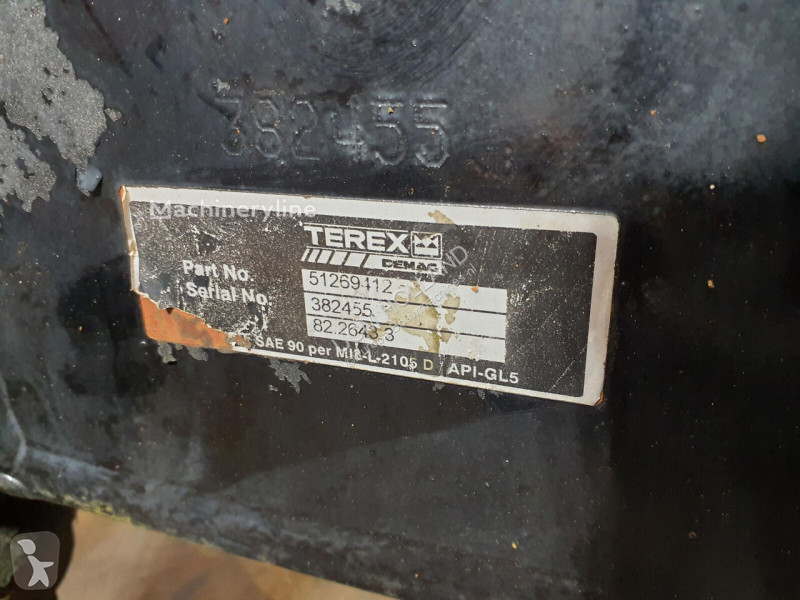 Запчасти для спецтехники Terex
