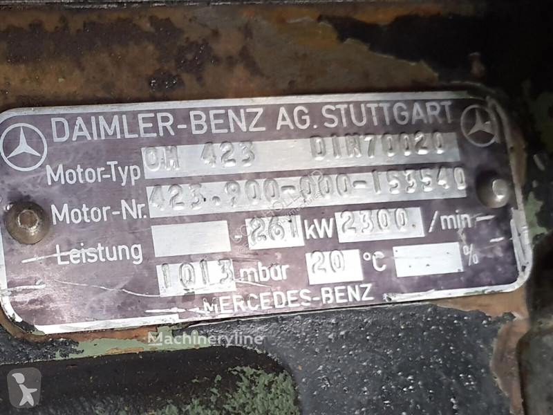 Peças máquinas de construção civil Mercedes LTM...