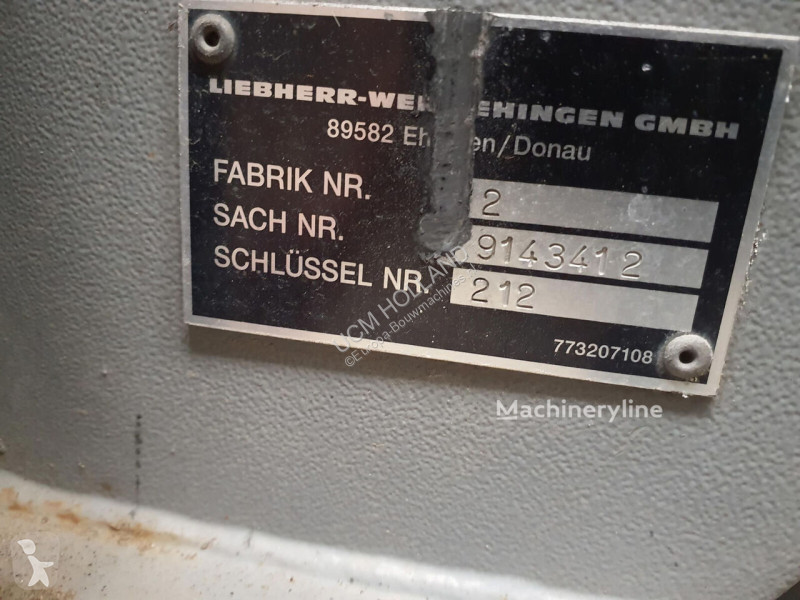 Reservdelar anläggningsmaterial Liebherr