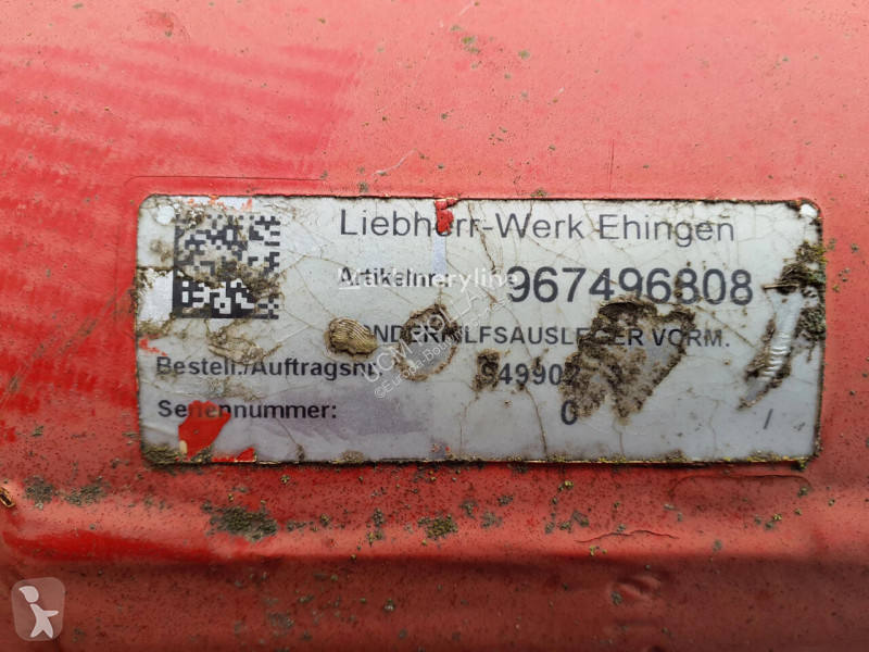 Reservdelar anläggningsmaterial Liebherr