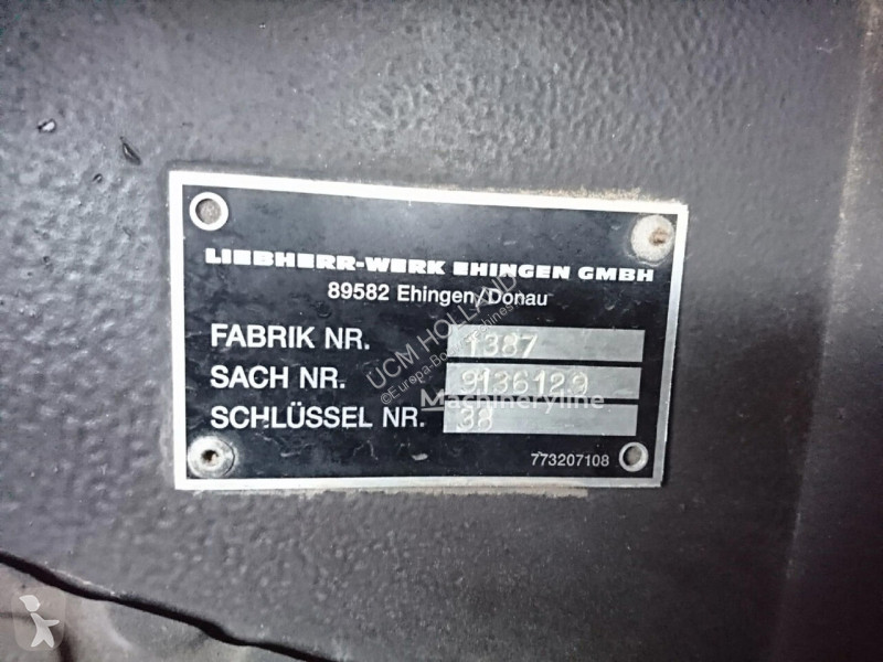 Losse onderdelen bouwmachines Liebherr
