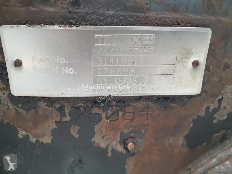 Запчасти для спецтехники Terex Essieu urbain...