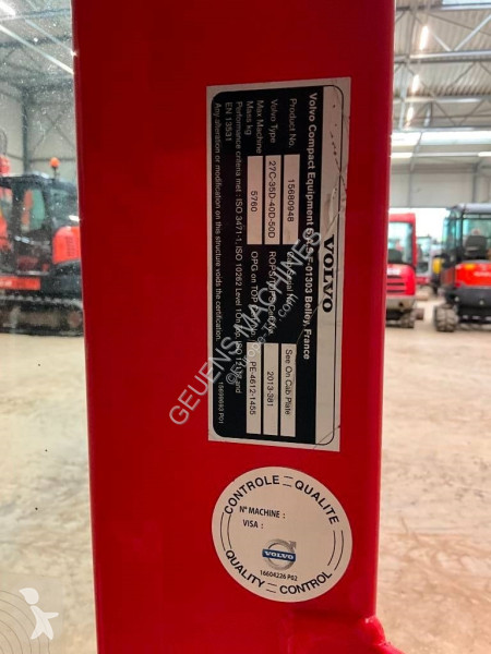 قطع غيار الأشغال العمومية Volvo EC 27 C / ECR...