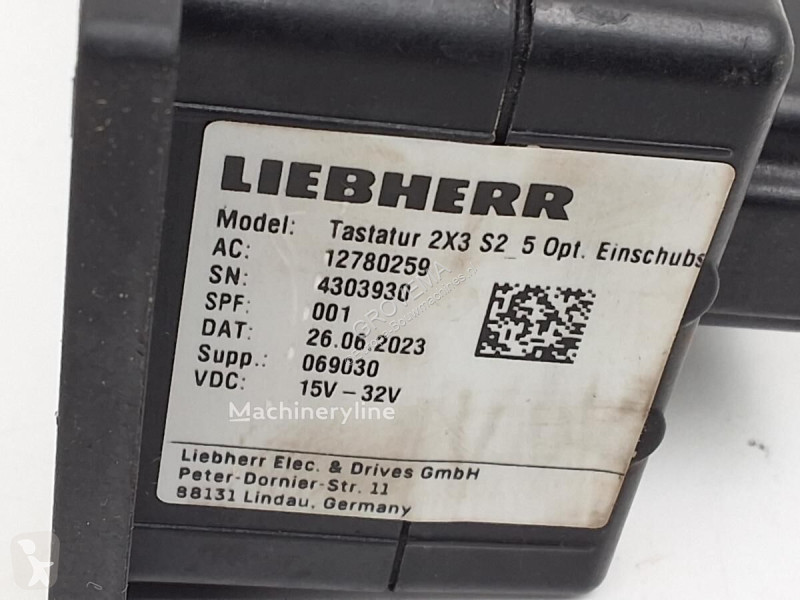 Náhradní díly stavba Liebherr Keyboard