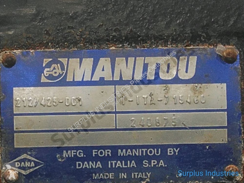 قطع غيار الأشغال العمومية Manitou MT 732