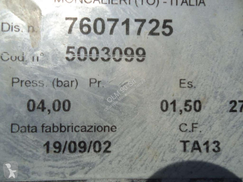Pezzi di ricambio macchine movimento terra