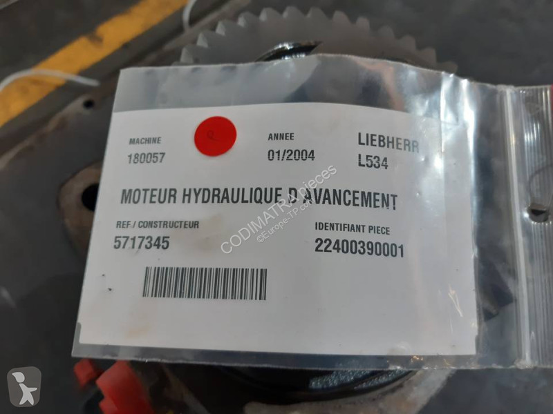 Pièces engins tp Liebherr L534