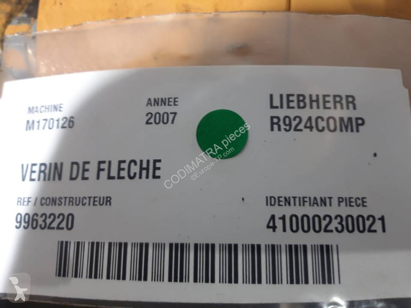 Peças máquinas de construção civil Liebherr...