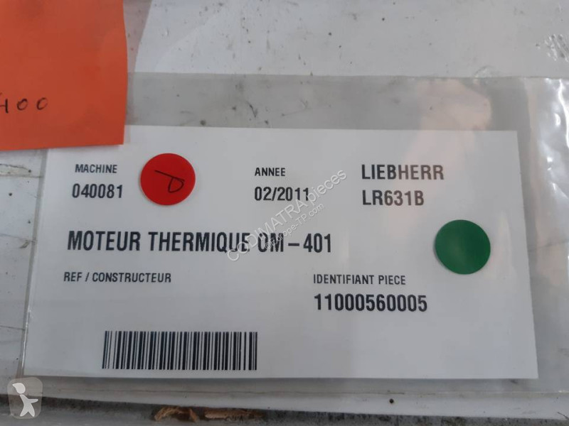 Pièces engins tp Liebherr LR631B