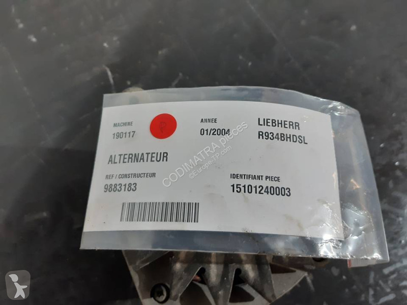 Pièces engins tp Liebherr R934BHDSL