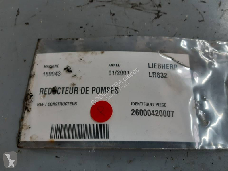 Pièces engins tp Liebherr LR632