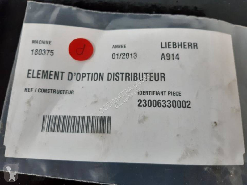 قطع غيار الأشغال العمومية Liebherr A914