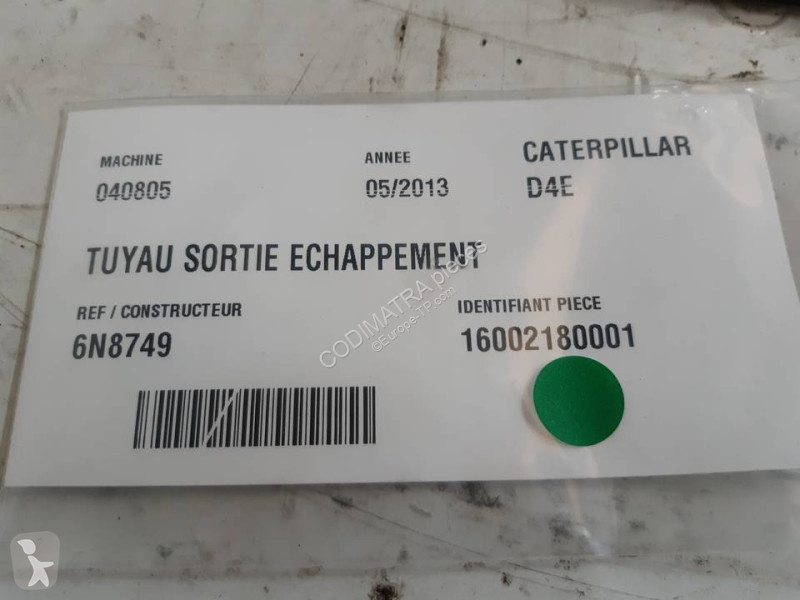 Pièces engins tp Caterpillar D4E