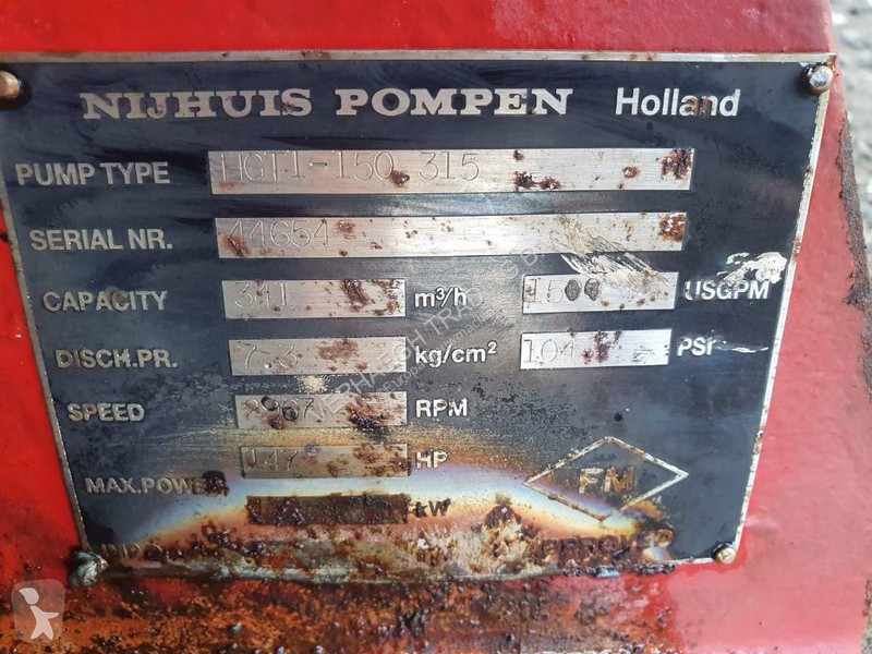 Losse onderdelen bouwmachines  HGTI-150.315