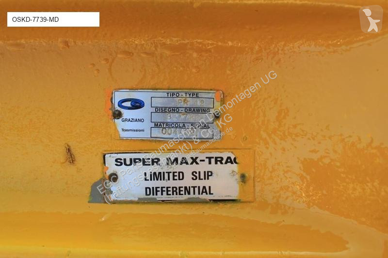Reservedele til offentligt anlægsarbejde JCB...