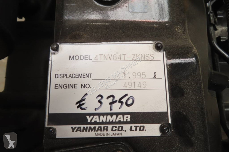 Recambios maquinaria OP Yanmar 4TNV84 T-ZKNSS...