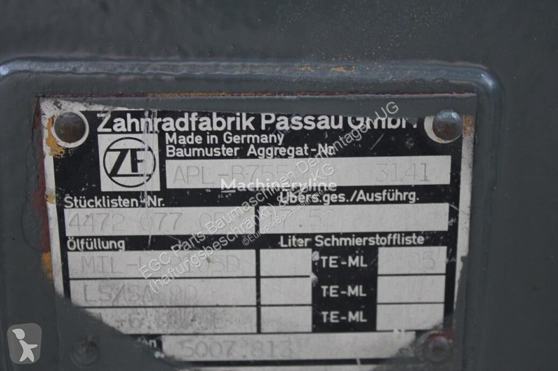 Losse onderdelen bouwmachines Liebherr Essieu...