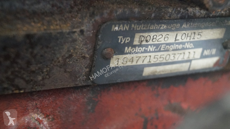 قطع غيار الأشغال العمومية MAN D0826-LOH15...