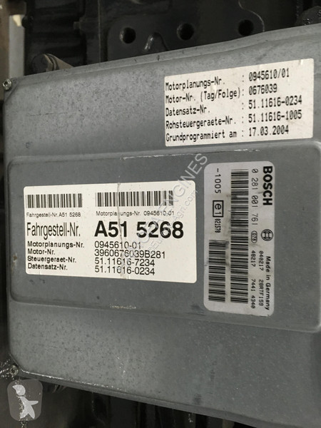 Losse onderdelen bouwmachines MAN D2876 LOH03...