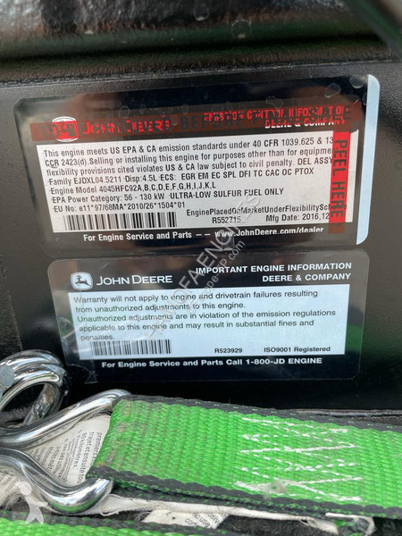 قطع غيار الأشغال العمومية John Deere 4045HFC92 NEW