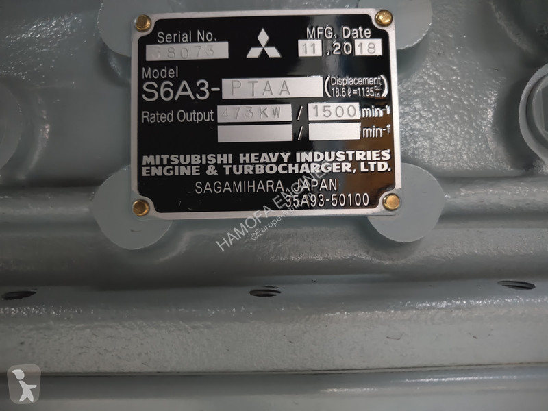 قطع غيار الأشغال العمومية Mitsubishi S6A3-PTAA NEW
