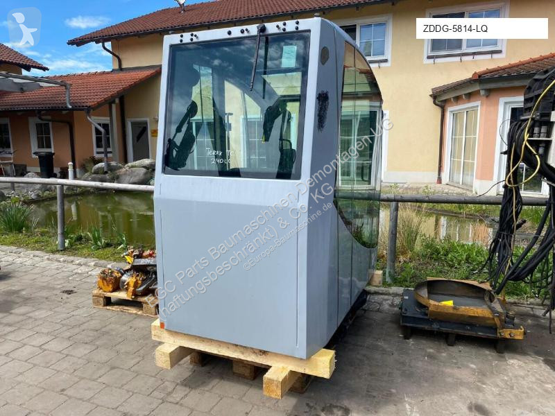 Peças máquinas de construção civil Terex Cabine...