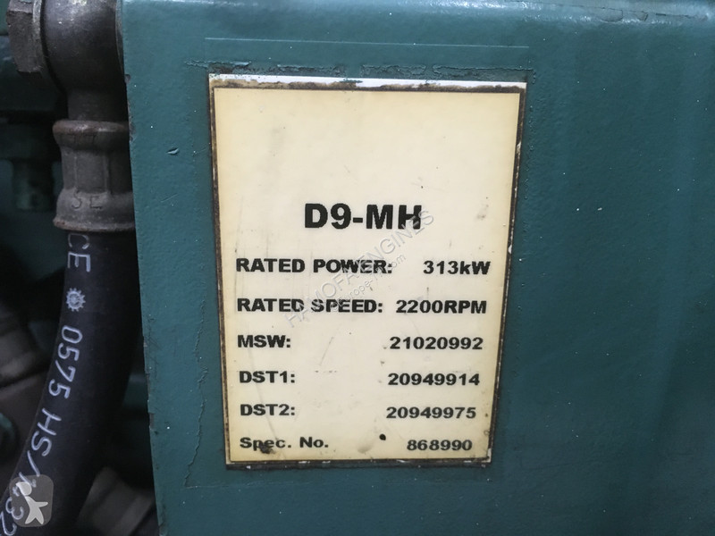 قطع غيار الأشغال العمومية Volvo D9A2C D9-425 USED