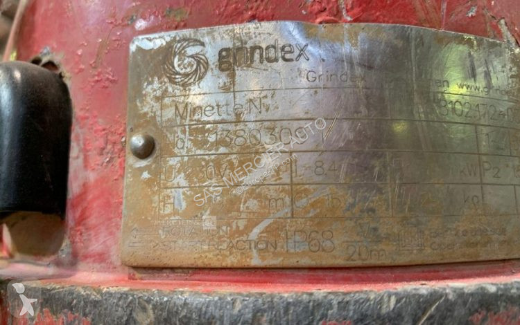 Stavebný stroj Grindex pompe immergee pour eau...
