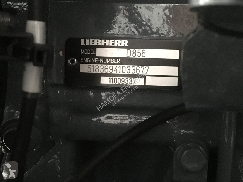 Náhradné diely na stavebné stroje Liebherr D856...