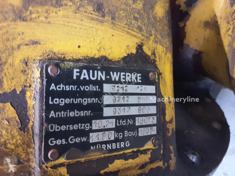 Запчасти для спецтехники Faun KF 30 mid...