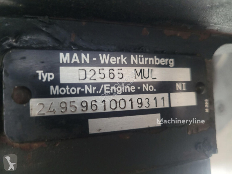 Pièces engins tp MAN MAN D2565 MUL