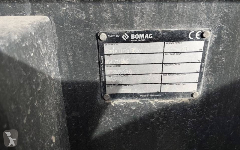 Compacteur Bomag BW219D5