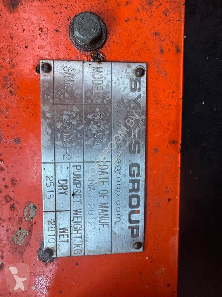 Losse onderdelen bouwmachines  cp150 waterpump