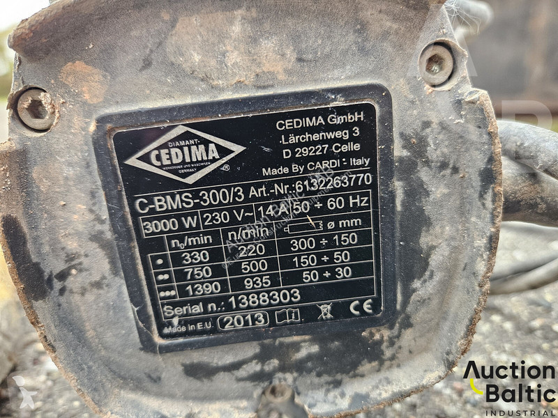 Közműépítő alkatrészek Cedima C-BMS-300/3