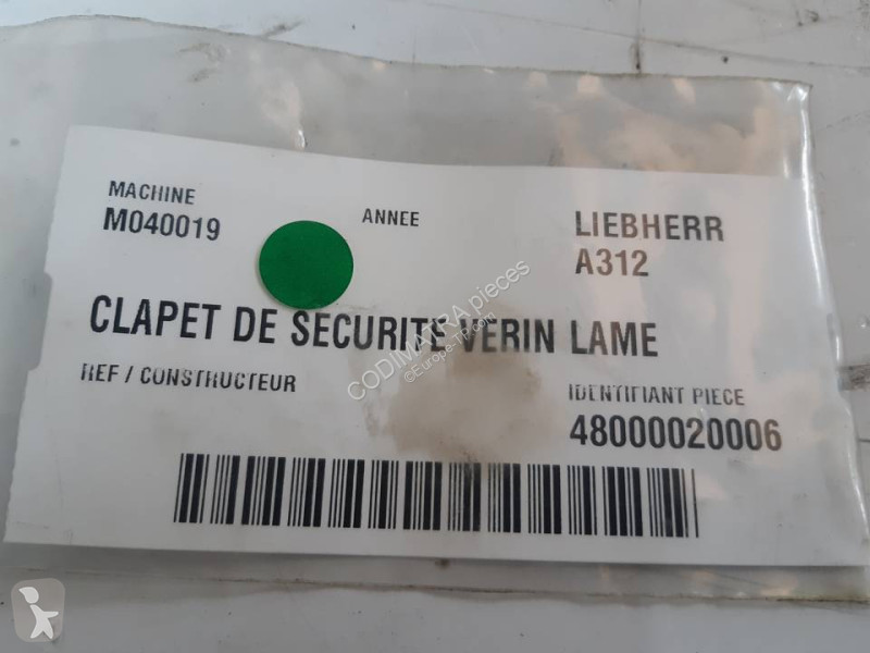 Recambios maquinaria OP Liebherr A312