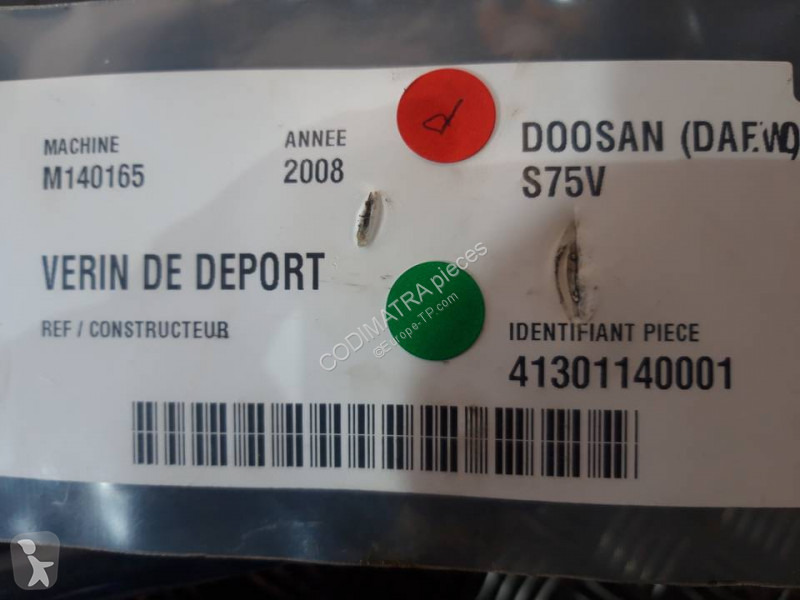 Losse onderdelen bouwmachines Doosan S75V