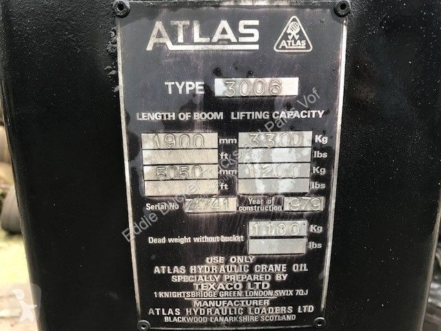 Uitrusting voor vrachtwagens  ATLAS TYPE 3006