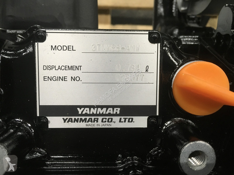 Reservedele til offentligt anlægsarbejde Yanmar...