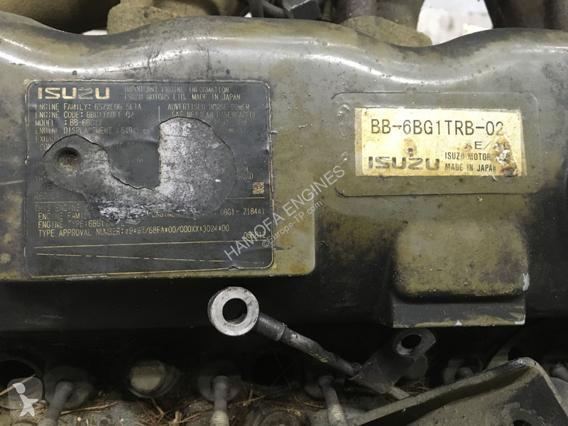 قطع غيار الأشغال العمومية Isuzu 6BG1TRB-02 FOR...