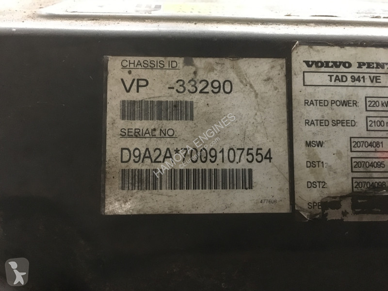 Reservedele til offentligt anlægsarbejde Volvo...