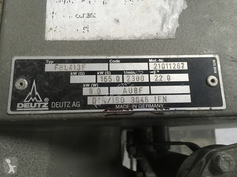 Náhradné diely na stavebné stroje Deutz...