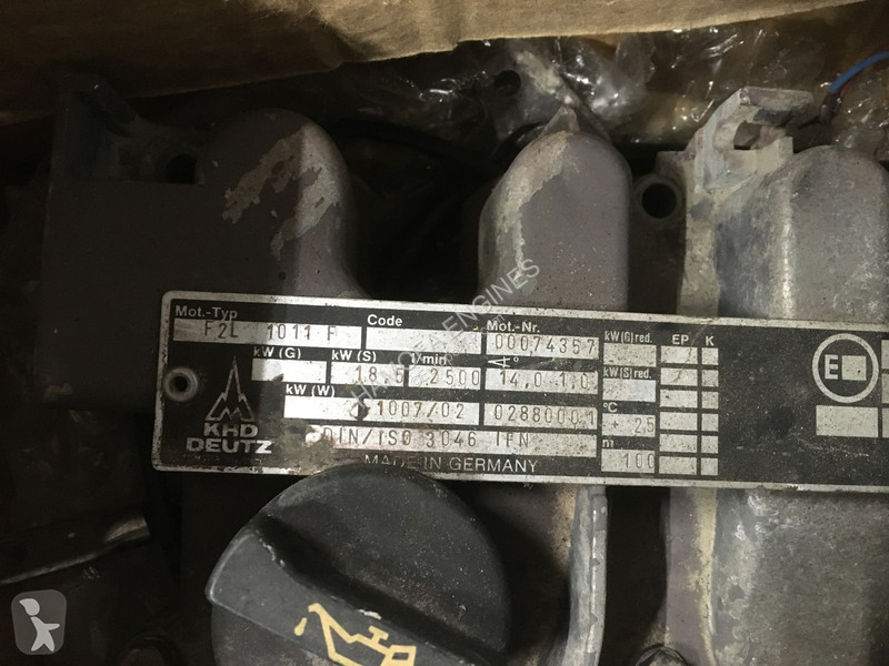 قطع غيار الأشغال العمومية Deutz F2L1011F FOR PARTS