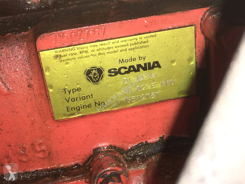 Reservedele til offentligt anlægsarbejde Scania...