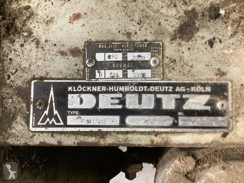 Náhradné diely na stavebné stroje Deutz...