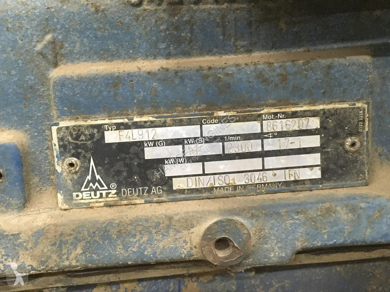 Náhradné diely na stavebné stroje Deutz USED