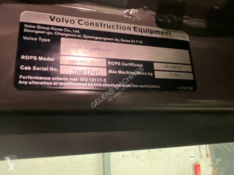 Peças máquinas de construção civil Volvo D