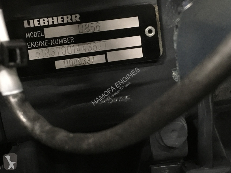 Náhradné diely na stavebné stroje Liebherr D856...